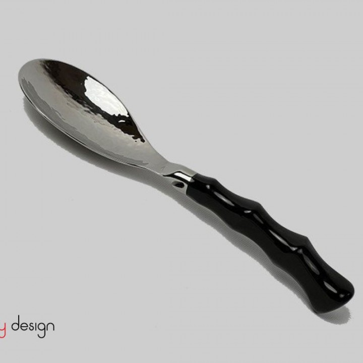 Inox hammer and wood spoon 25*7cm